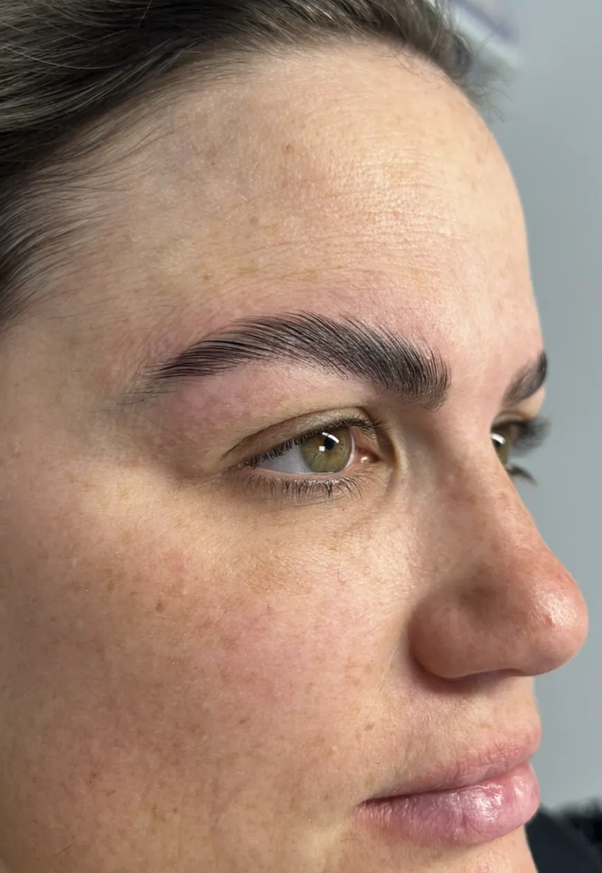 Brow lamination after — Aura Beauty Atelier Etobicoke