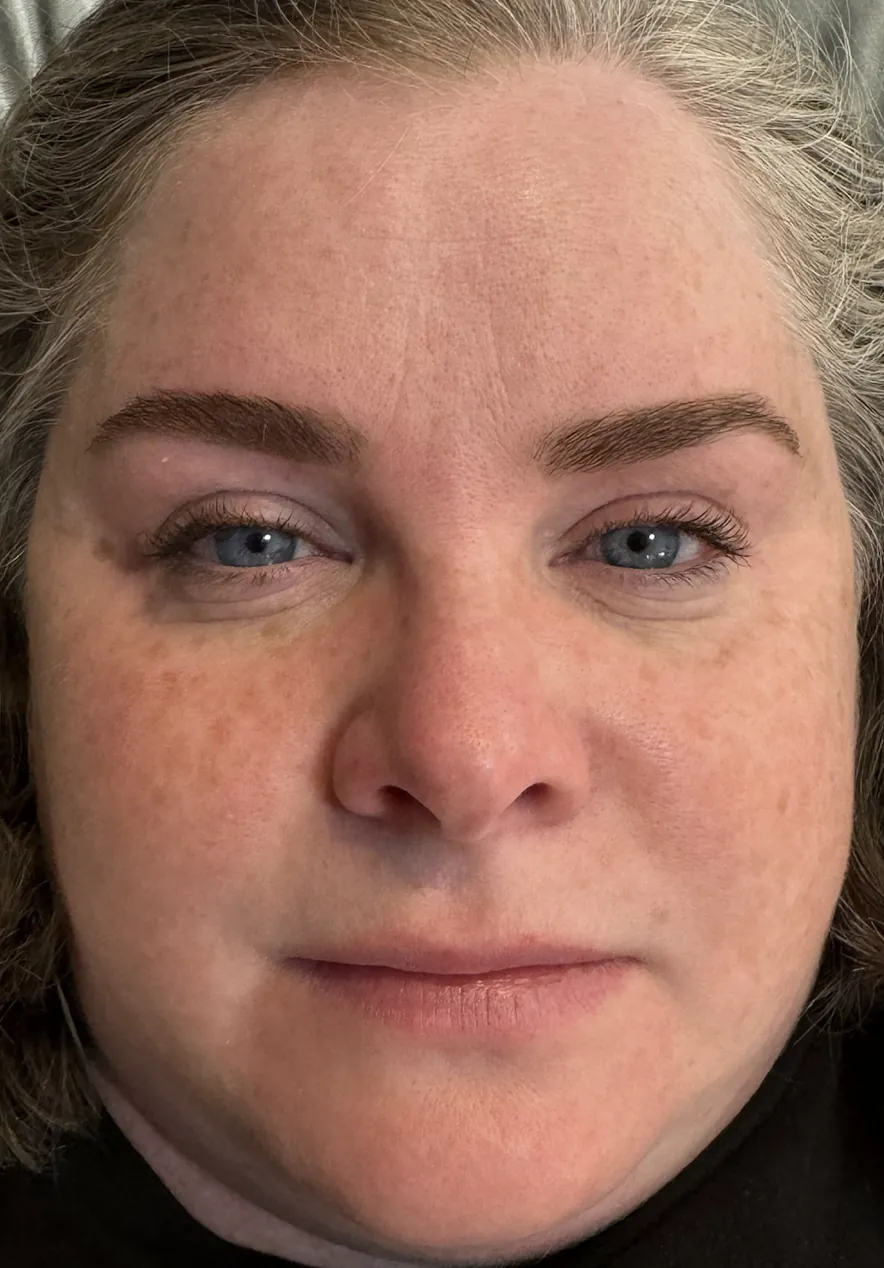 Brow threading and tint after — Etobicoke