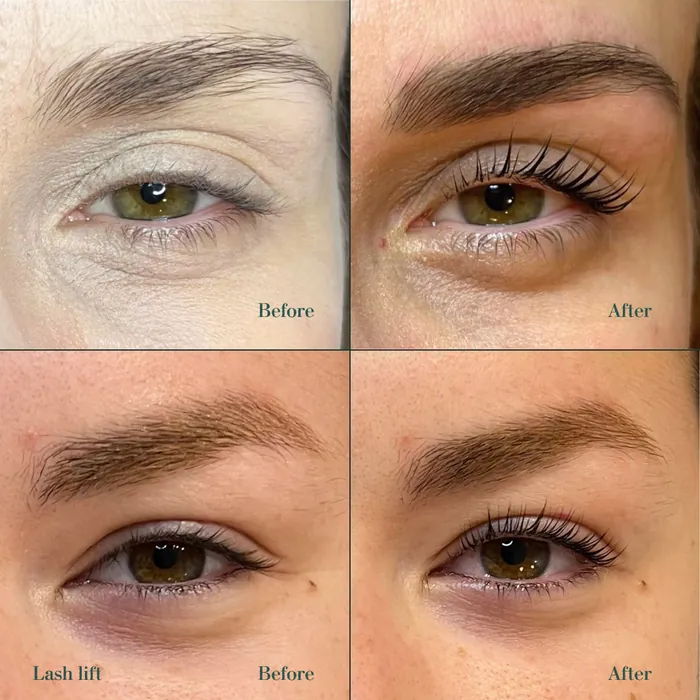 Brow and lash work — Aura Beauty Atelier Instagram